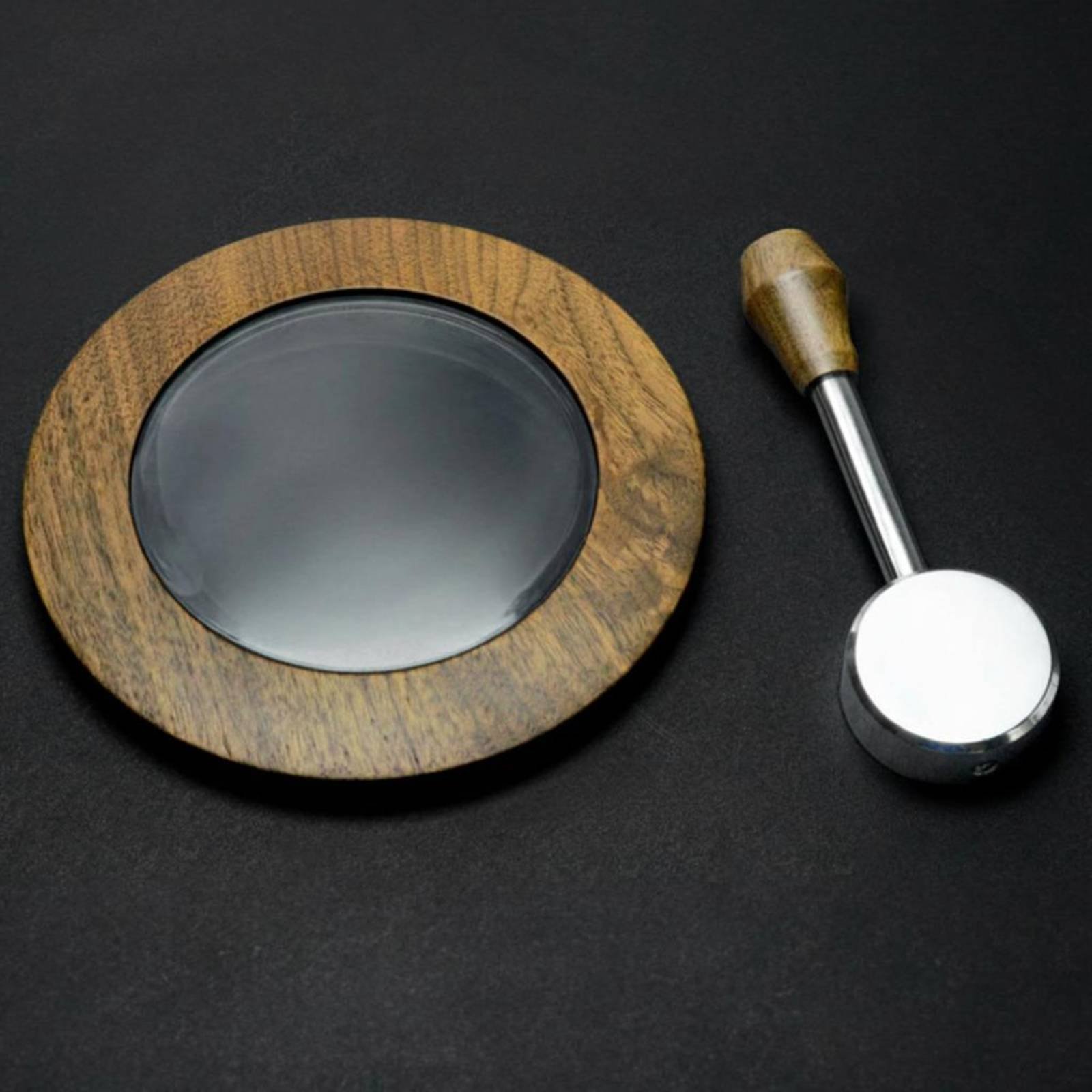 Bean Hopper Lid - Juego de perillas de madera para
