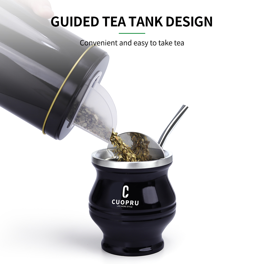 Cuopru-contenedor de Yerbero M - Bean Hopper Lid reseña y precio