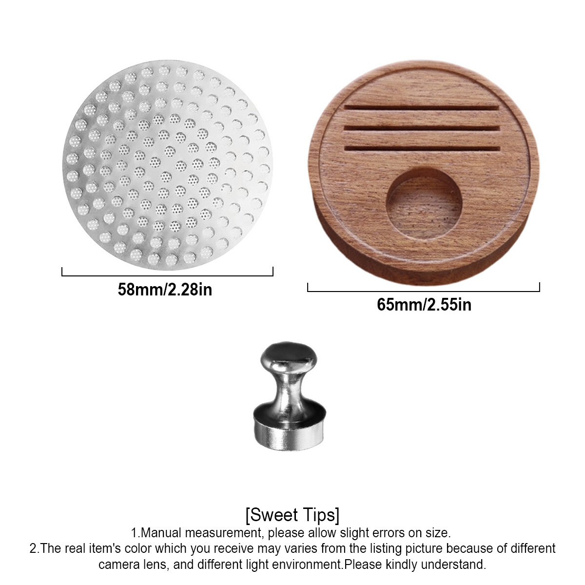 58mm 1/2/3 Piezas de Rejilla p - Coffee Equipment Organizer reseña y precio