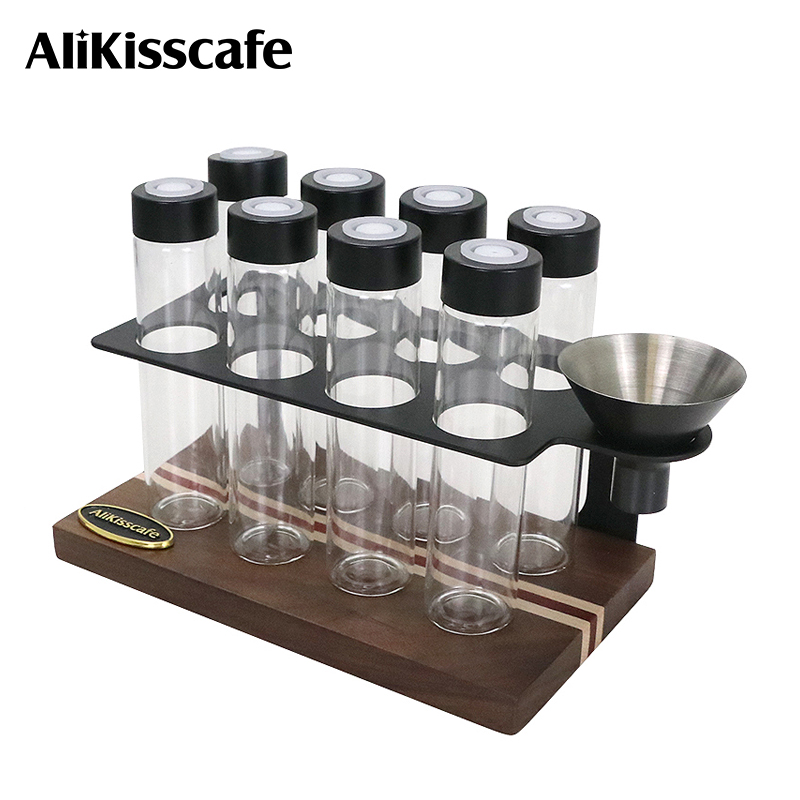 Alikisscafe-tubo de almacenami - Coffee Equipment Organizer reseña y precio