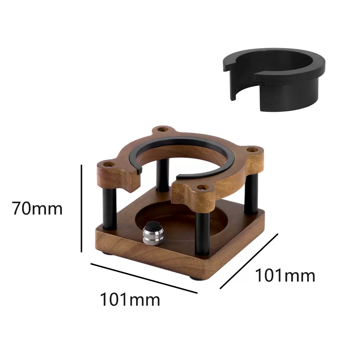 Soporte de Madera para Tamper  - Coffee Equipment Organizer reseña y precio