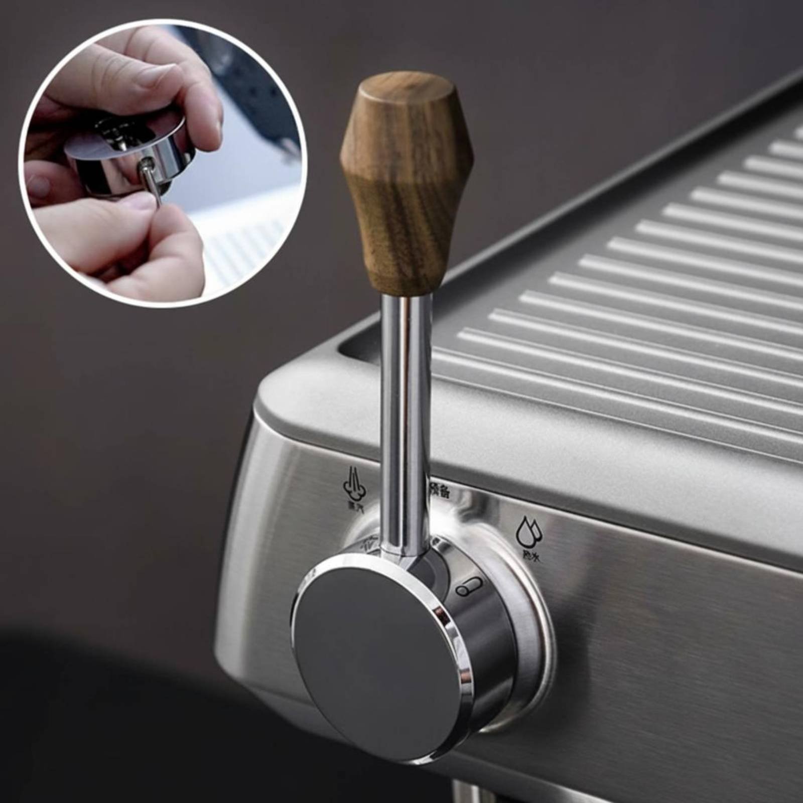 Juego de perillas de madera pa - Bean Hopper Lid reseña y precio